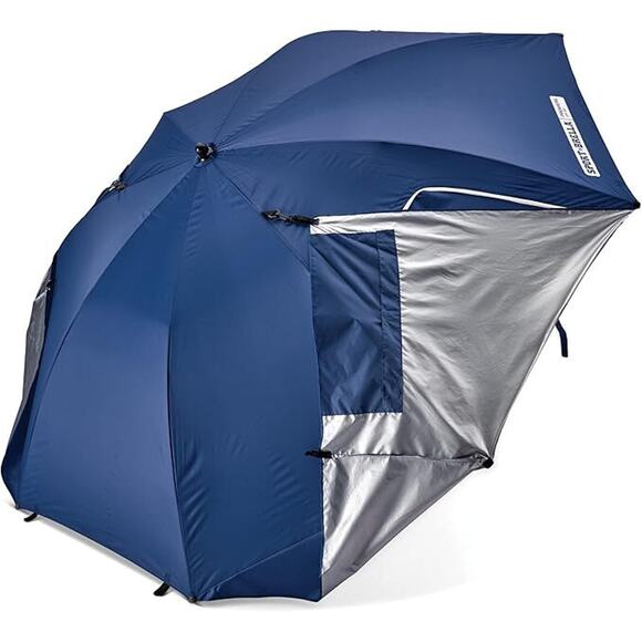 🔥Sport-Brella Premiere 8’ Umbrella Shelter UPF 50+ Sun & Rain Protection Blue🔥 - Picture 2 of 5